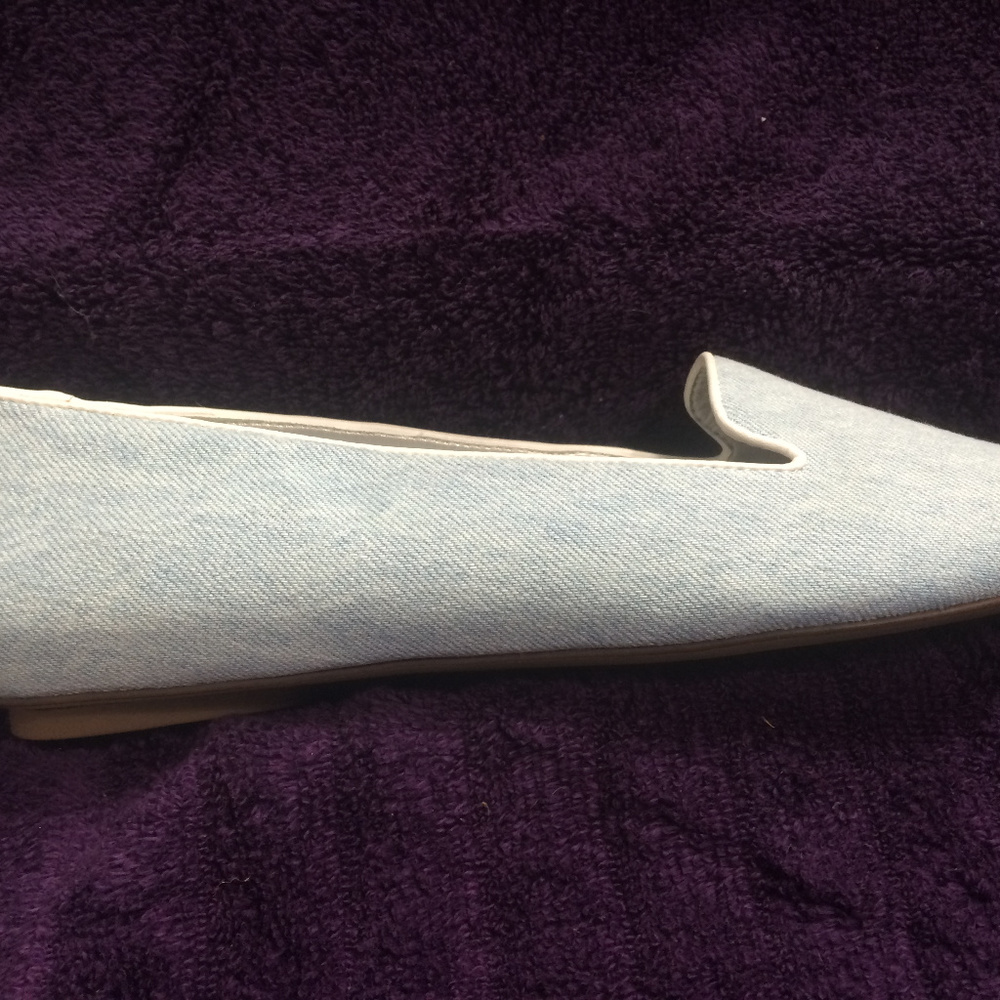 NEW Chico Chambray Denim Loafer, Slip-On, Flats. - Picture 4 of 7